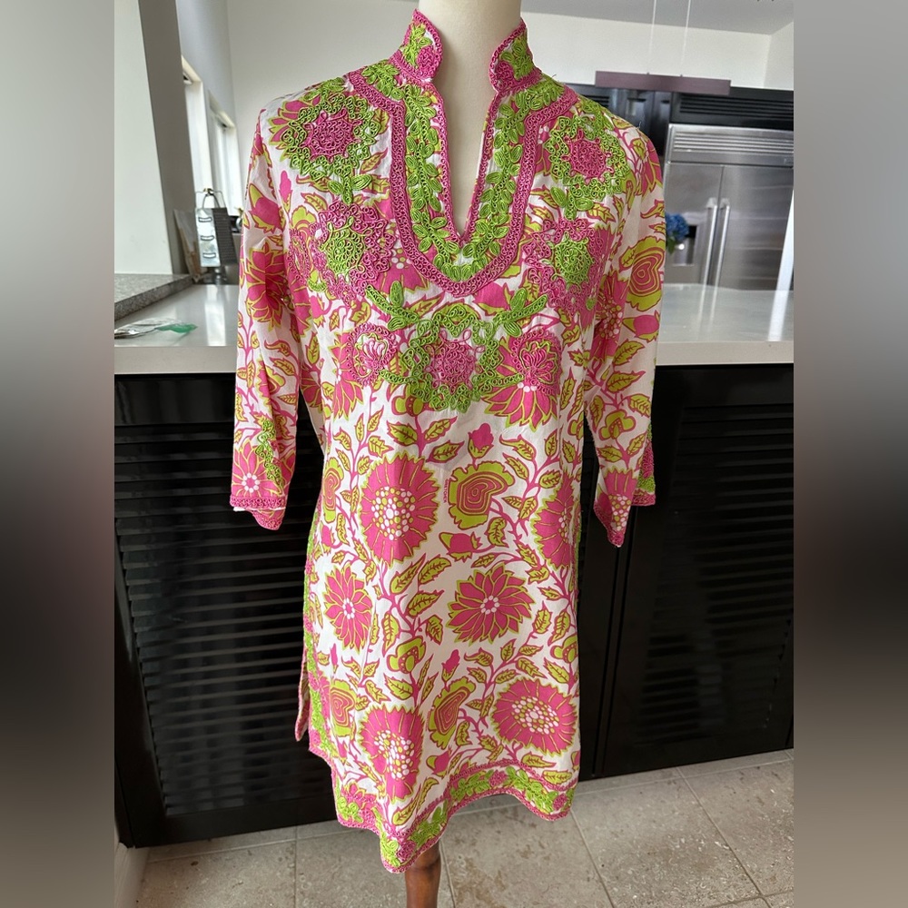 Vintage Gretchen Scott tunic, size medium